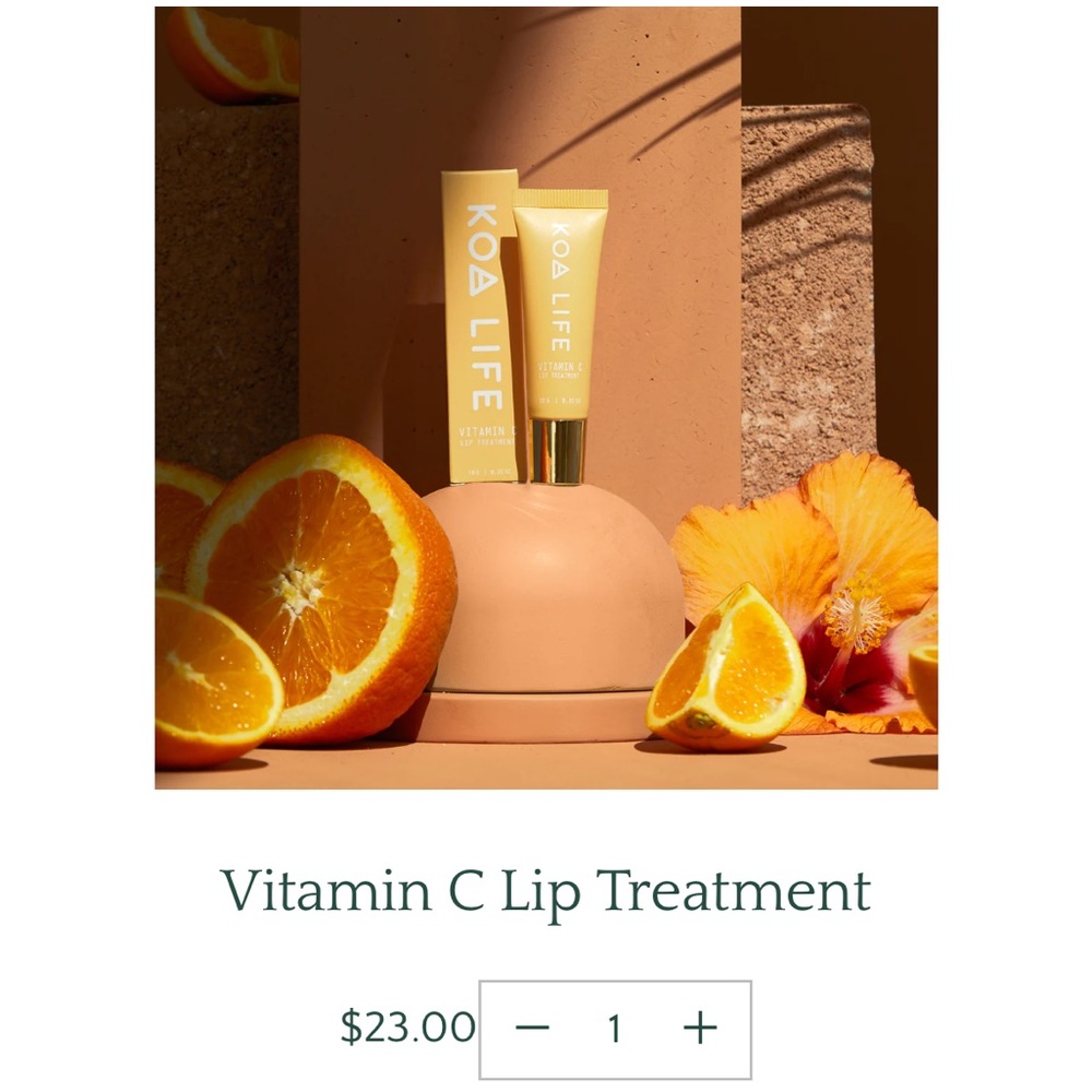Koa life lip treatment